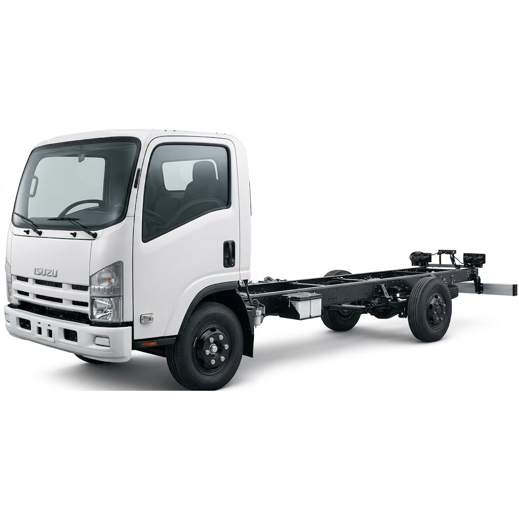 Isuzu NPR 4.6L LWB Cab Chassis MT – Commercial Truck Export Dubai – Fleet Ready