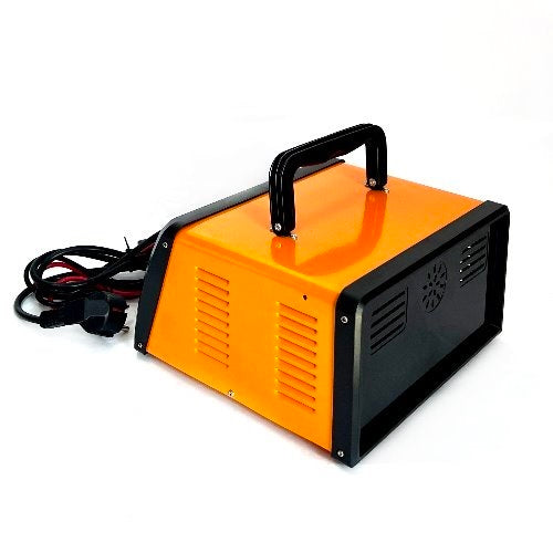 BATTERY CHARGER 15A 12V/24V TRANSFORM -220V W/ENGINE START